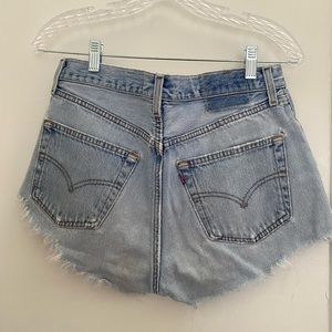 Vintage Levi’s denim shorts